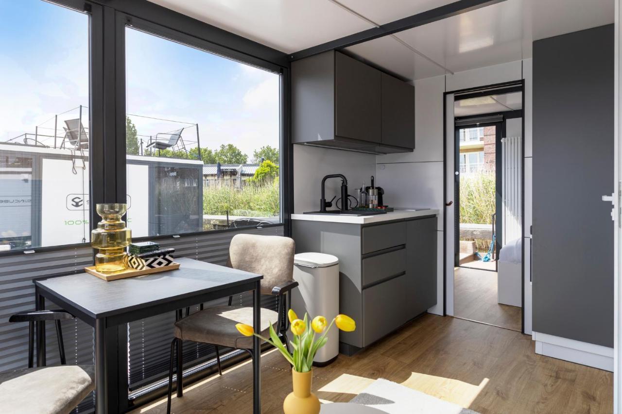 Cosy Tiny Houseboats Near Beach And Restaurants By Weltevreden Experience Zeewolde Dış mekan fotoğraf