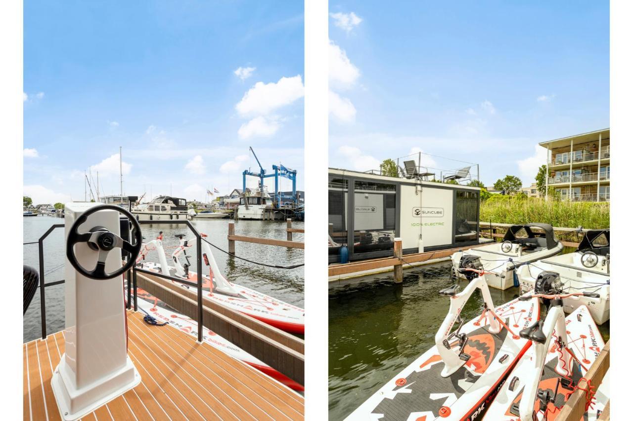 Cosy Tiny Houseboats Near Beach And Restaurants By Weltevreden Experience Zeewolde Dış mekan fotoğraf